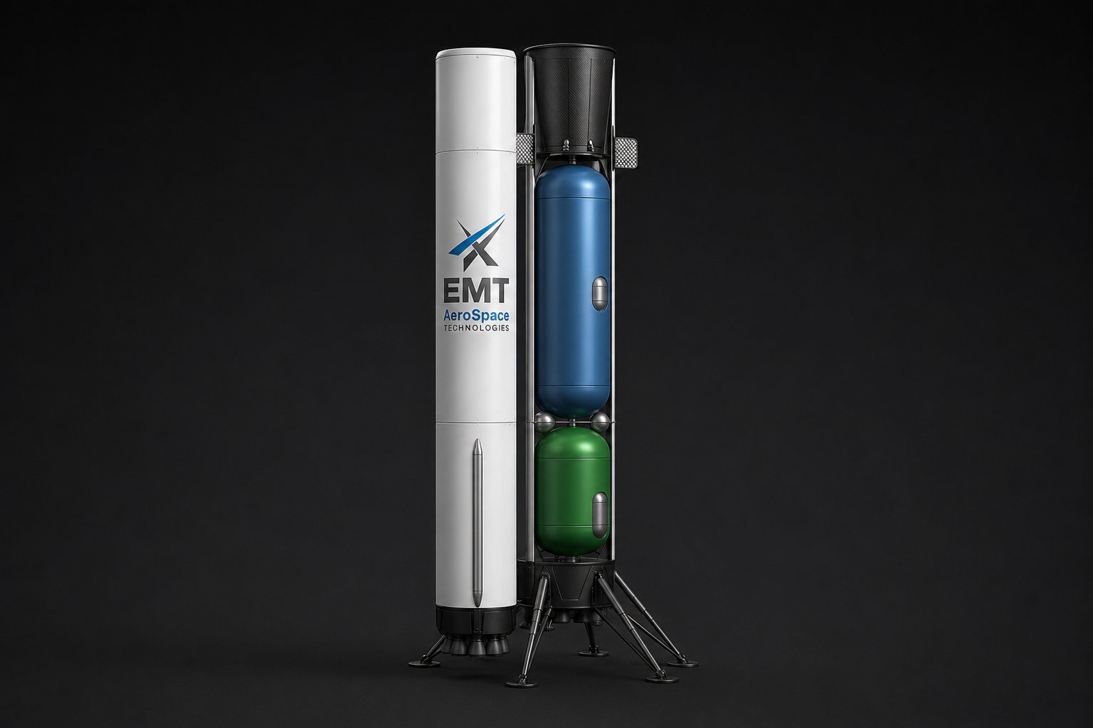 Rendering aus dem CAD-Modell — Orbital Lume